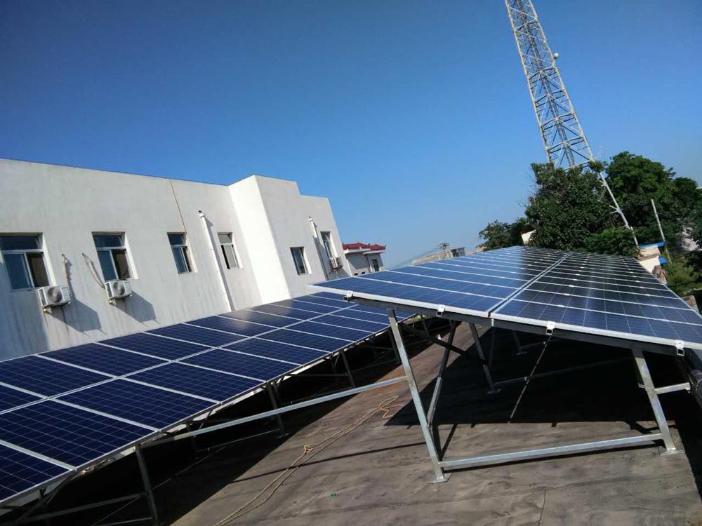 60 kW photovoltaic grid-connected system for poverty alleviation in Zhenxing Hospital of Yanliang District, Xi'an City, Shaanxi Province, 2017