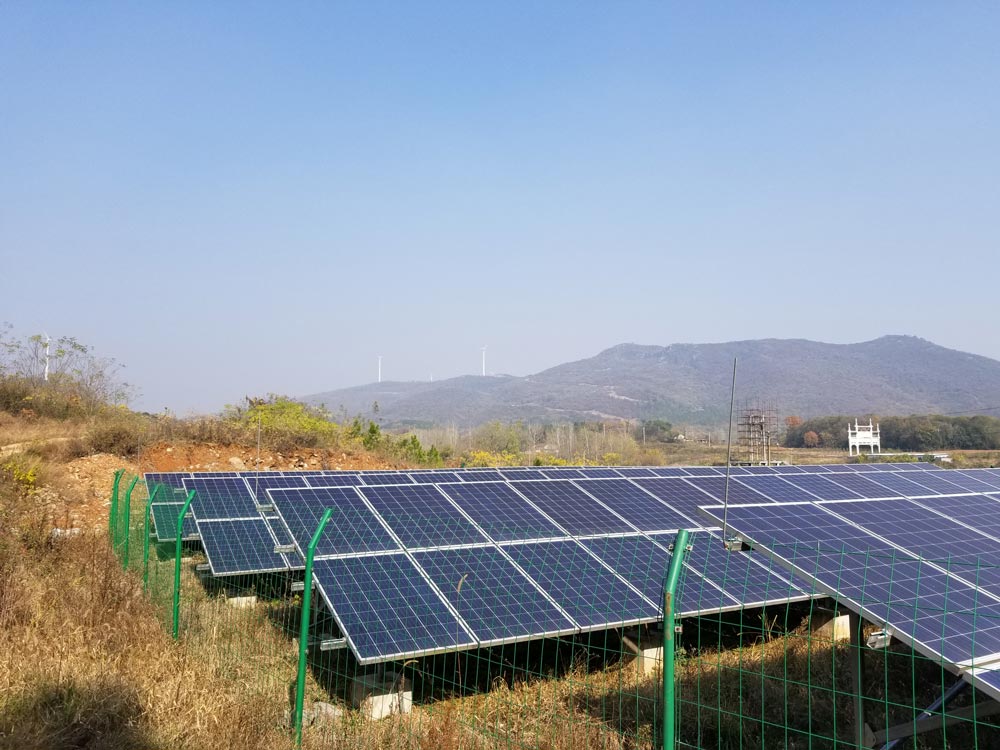 50KW Photovoltaic Poverty Alleviation Project in Lengshui Town, Jingmen City, Hubei Province