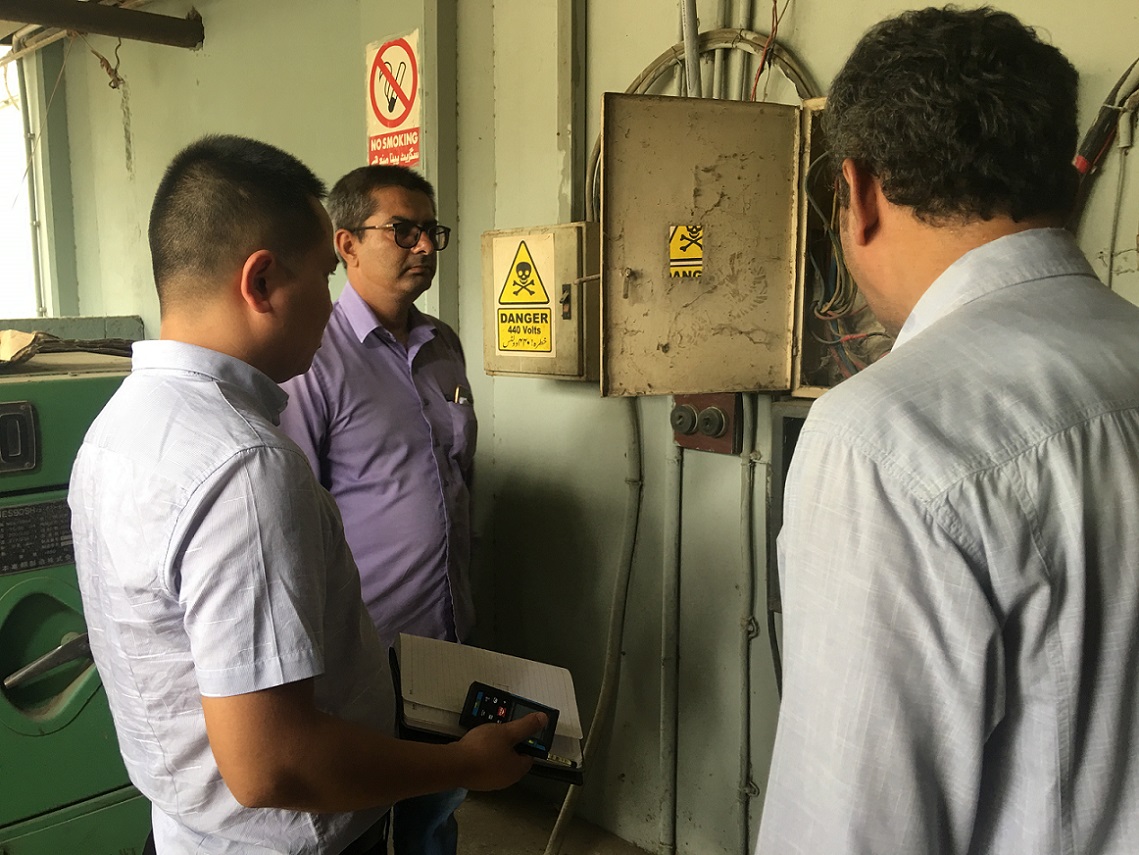 check the electrical box