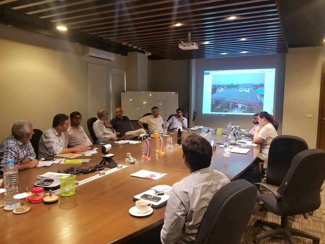 in the meeting